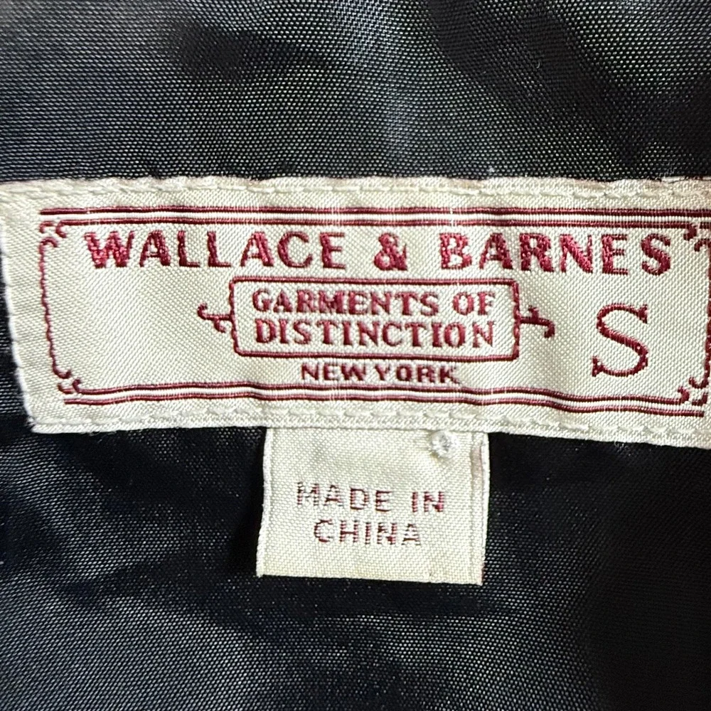 Wallace & Barnes‎ Bomber Jacket Mens Small Olive Green Full Zip Coat 90s